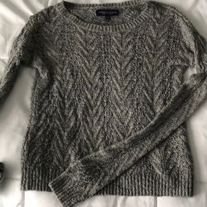 Grey wool sweater